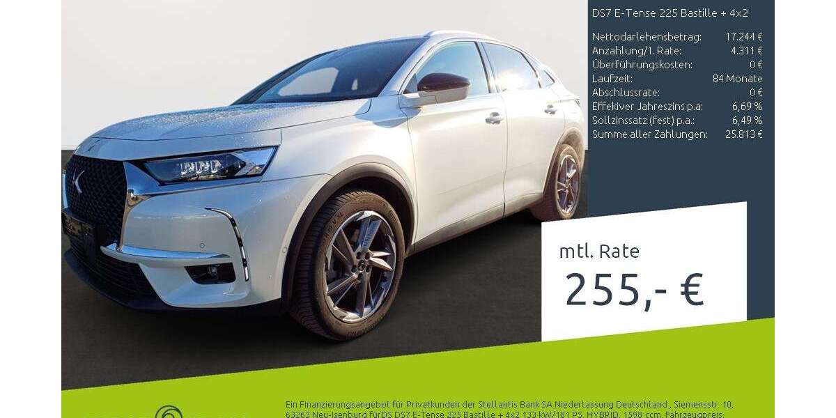 DS Automobiles DS 7 Crossback 31.955 km 21.555 &euro; Borken 46325
