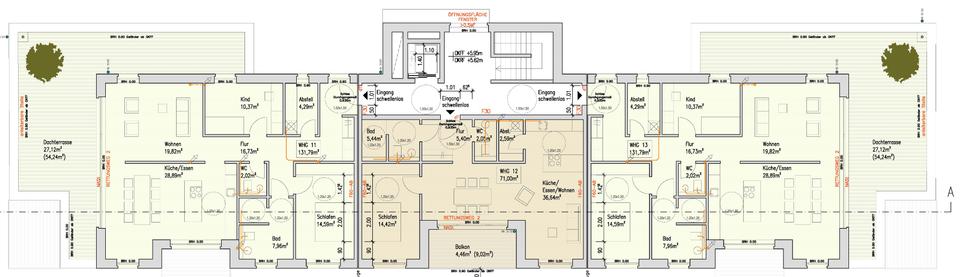 Etagenwohnung Borken - 2 Zimmer, 71 m&sup2;, 925&euro; | Angebot:26252929