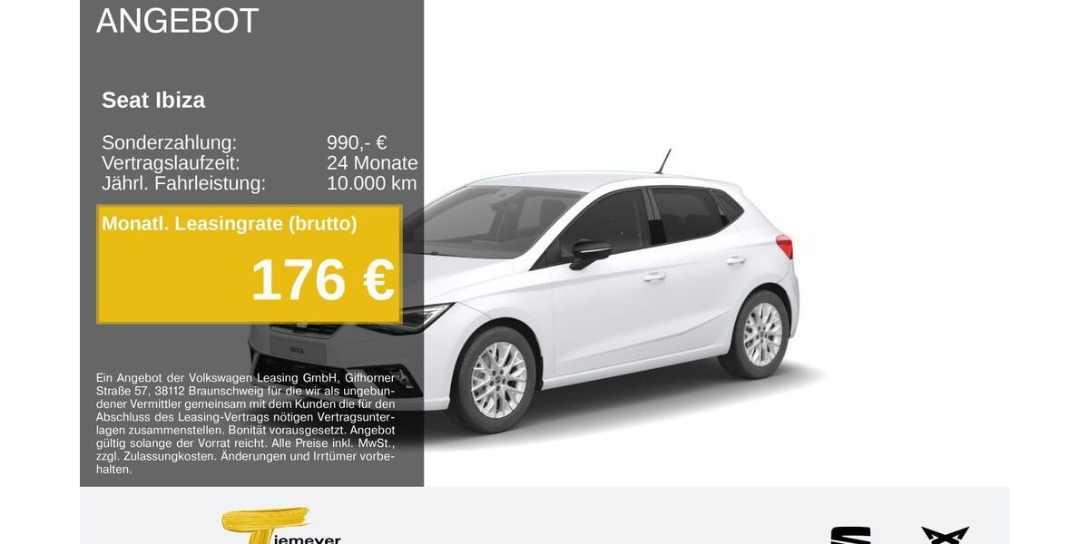 Seat Ibiza 19.979 km 23.940 &euro; Bochum 44809