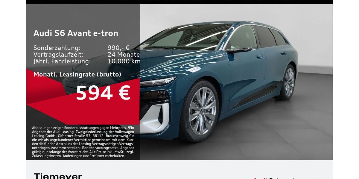 Audi S6 e-tron 16.429 km 79.690 &euro; Bochum 44809