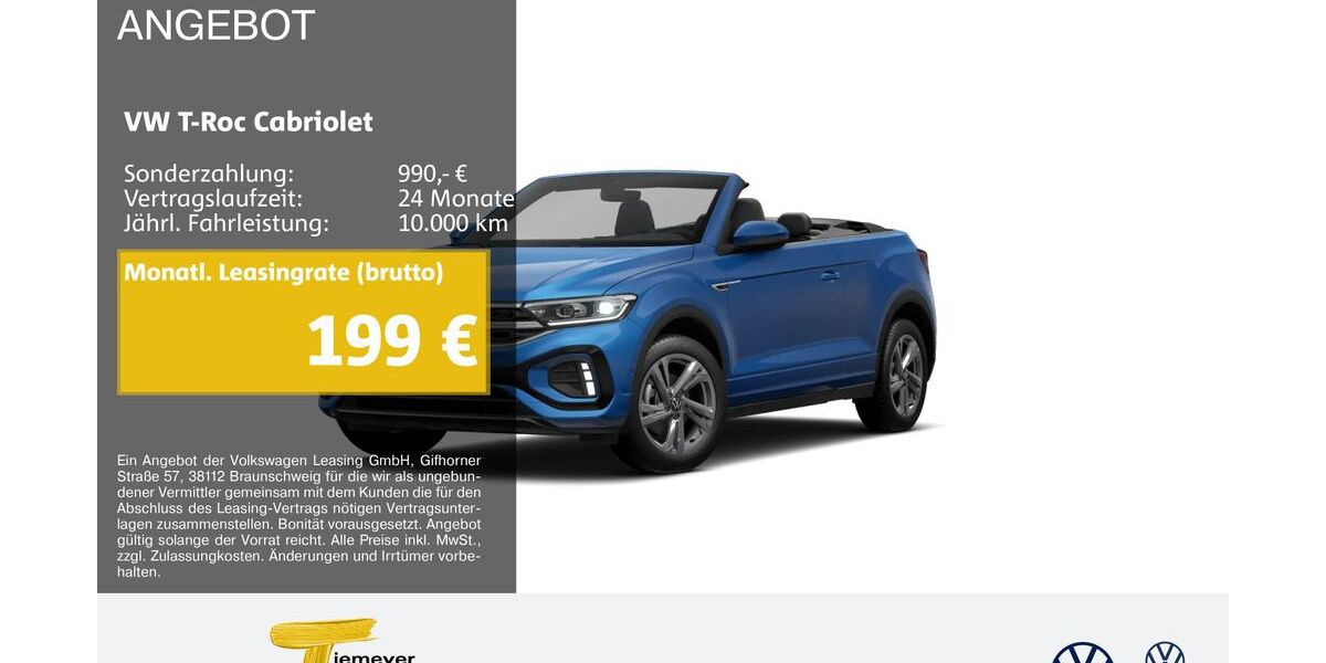 VW T-Roc 22.787 km 28.480 &euro; Castrop-Rauxel 44575