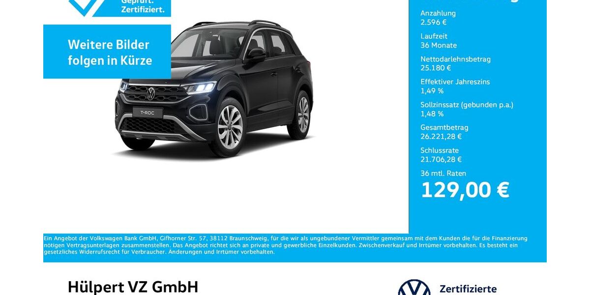 VW T-Roc 5.543 km 27.777 &euro; Dortmund 44141