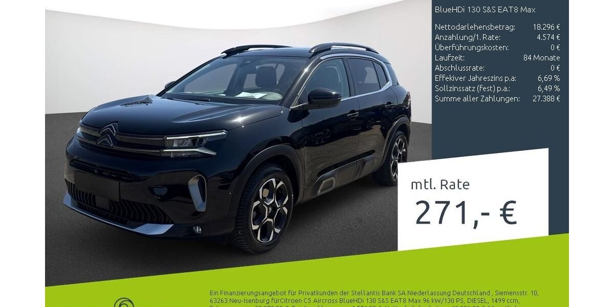 Citroen C5 Aircross 22.938 km 22.870 &euro; Dülmen 48249