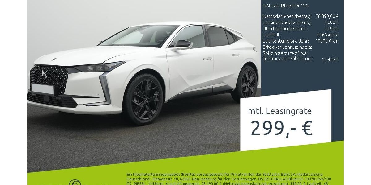 DS Automobiles DS4 11.500 km 27.489 &euro; Borken 46325