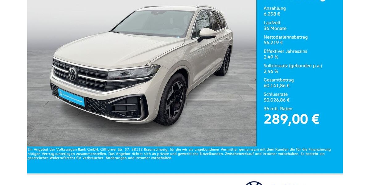 VW Touareg 16.133 km 57.666 &euro; Dortmund 44379