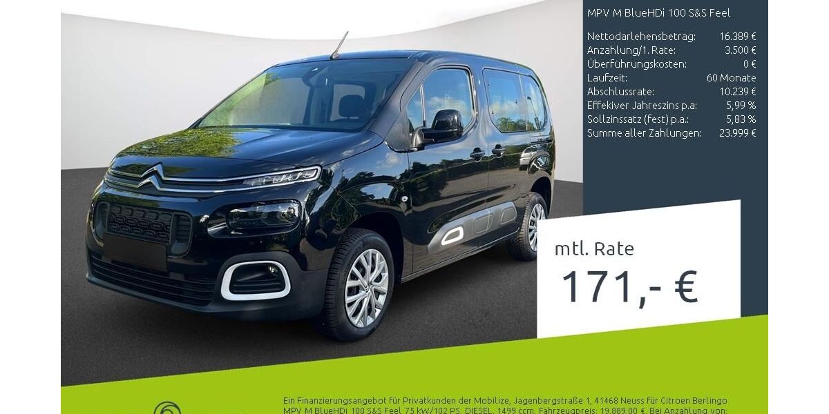 Citroen Berlingo 10.770 km 19.515 &euro; Borken 46325