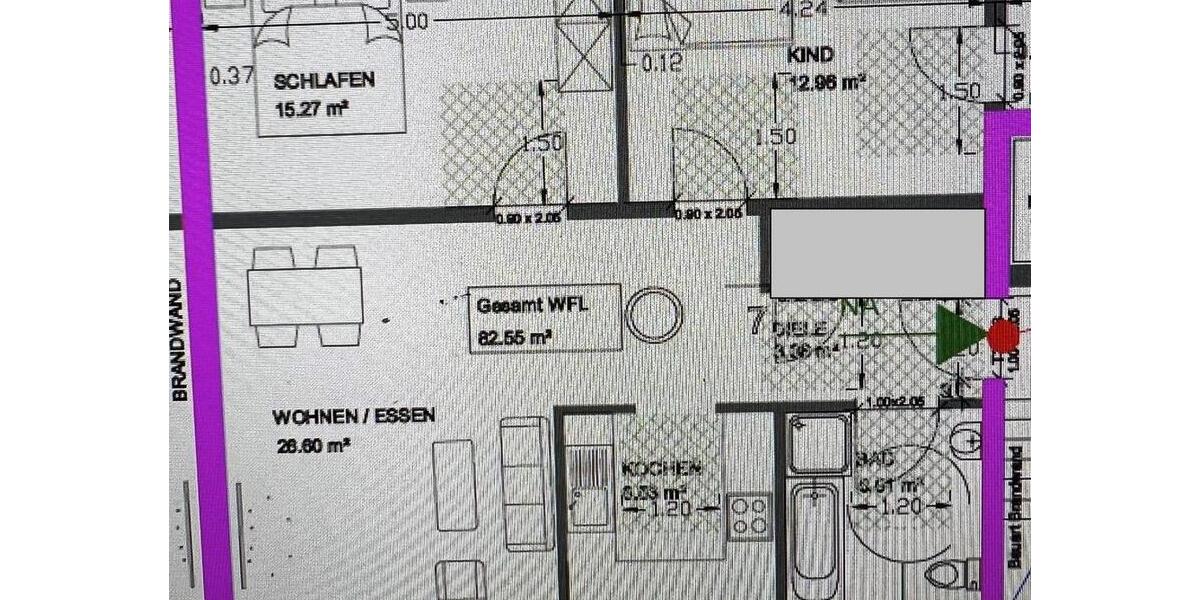 Etagenwohnung Oer-Erkenschwick Erkenschwick - 3.5 Zimmer, 83 m&sup2;, 950&euro; | Angebot:27564987