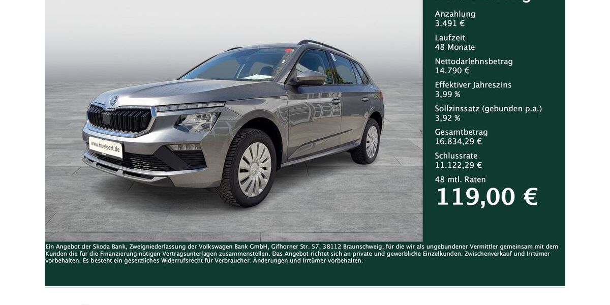 Skoda Kamiq 21.090 km 18.281 &euro; Dortmund 44269