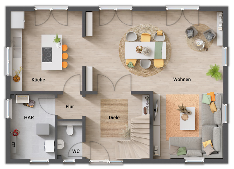 Mehrfamilienhaus, Wohnhaus Marl Alt-Marl - 4 Zimmer, 140 m&sup2;, 473.000&euro; | Angebot:25702083