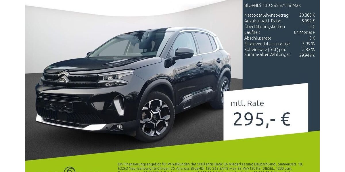 Citroen C5 Aircross 38.173 km 24.770 &euro; Dülmen 48249