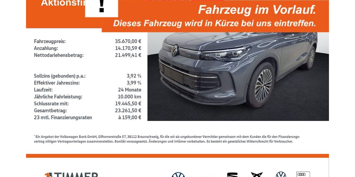 VW Tiguan 24.882 km 34.880 &euro; Dülmen 48249