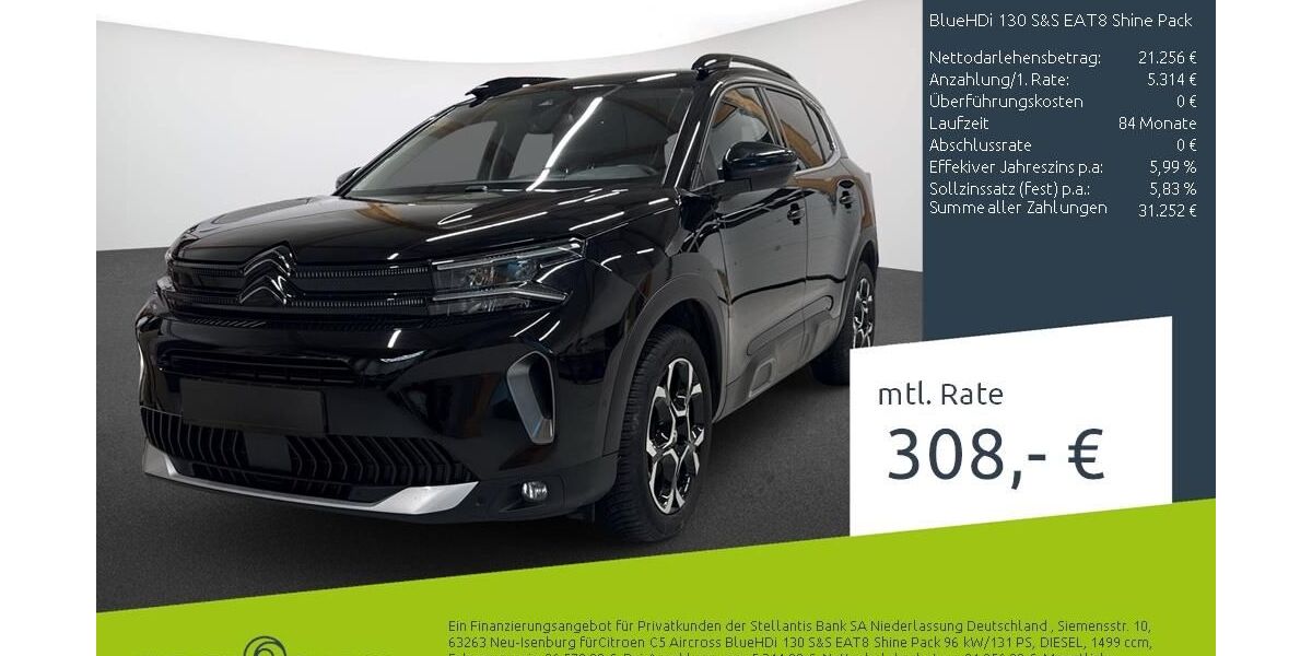 Citroen C5 Aircross 38.200 km 24.620 &euro; Dülmen 48249