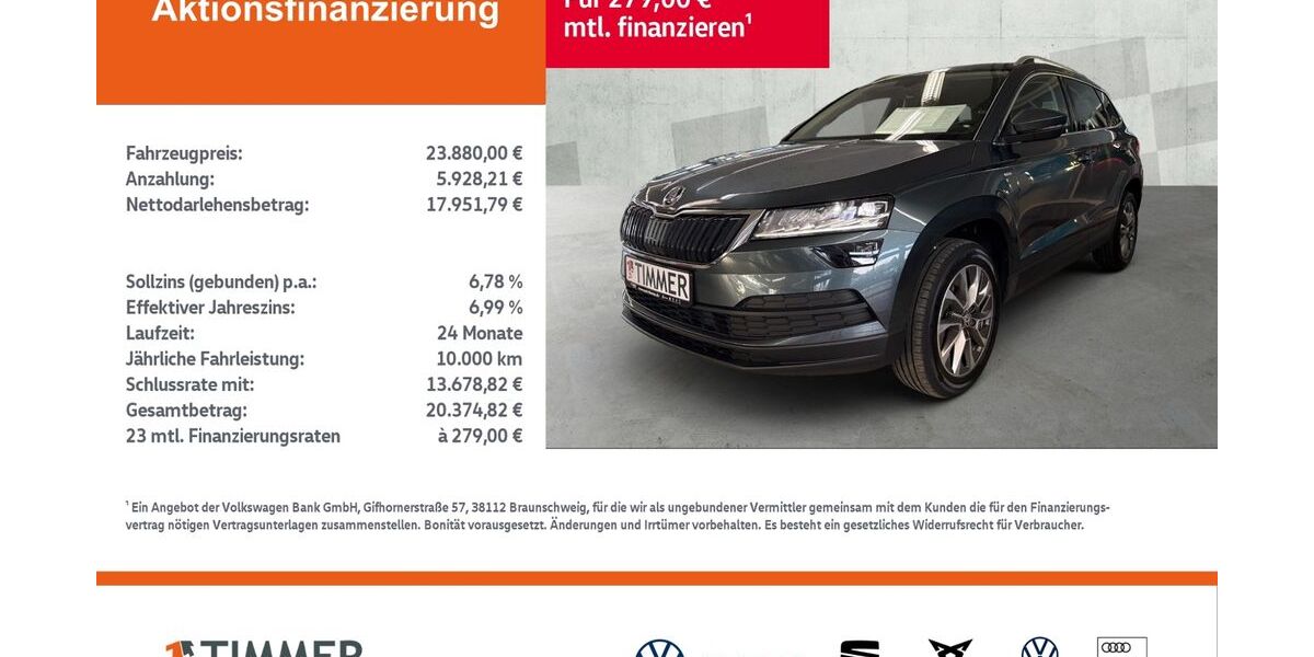Skoda Karoq 69.470 km 22.480 &euro; Dülmen 48249