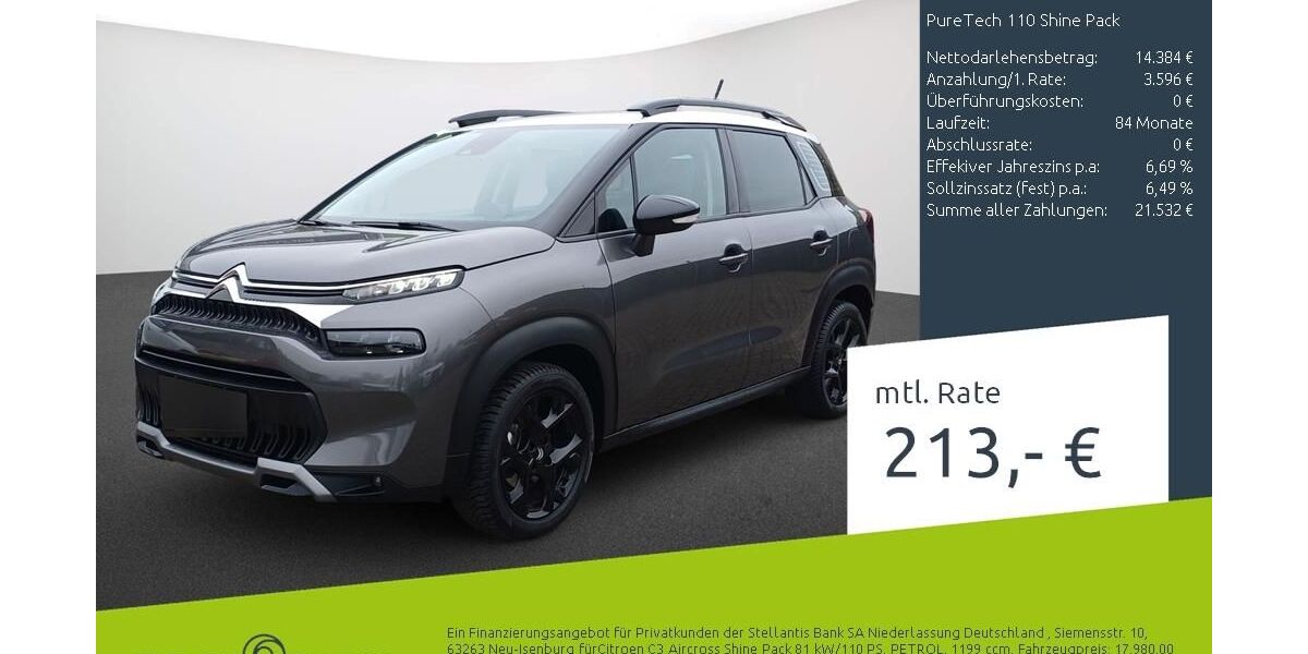 Citroen C3 Aircross 11.340 km 17.980 &euro; Borken 46325