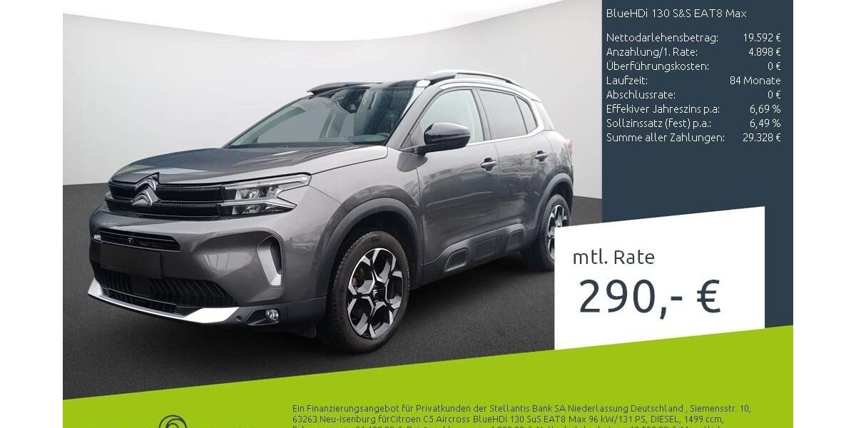 Citroen C5 Aircross 21.105 km 24.490 &euro; Dülmen 48249