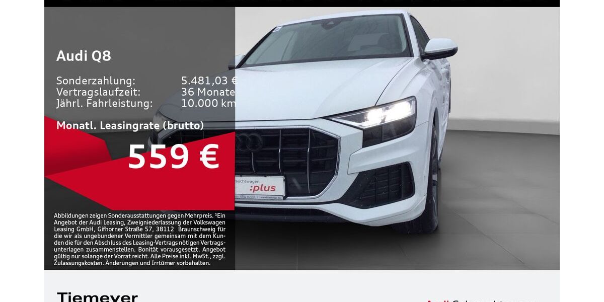 Audi Q8 18.473 km 54.440 &euro; Gelsenkirchen 45894