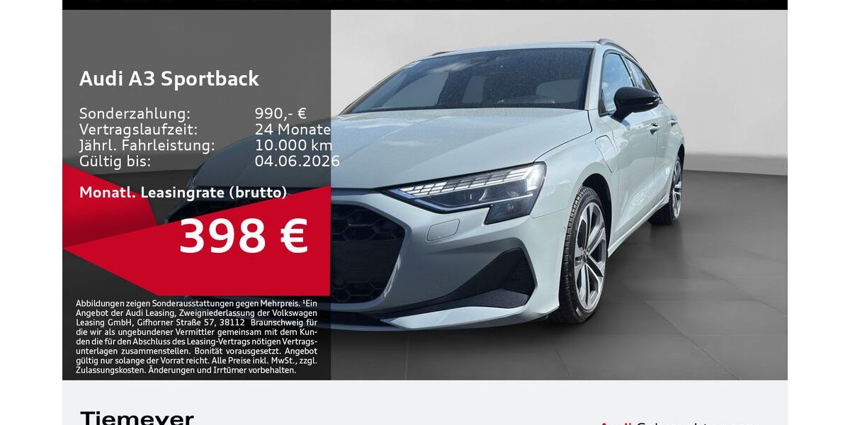 Audi A3 5.592 km 39.870 &euro; Dorsten 46284