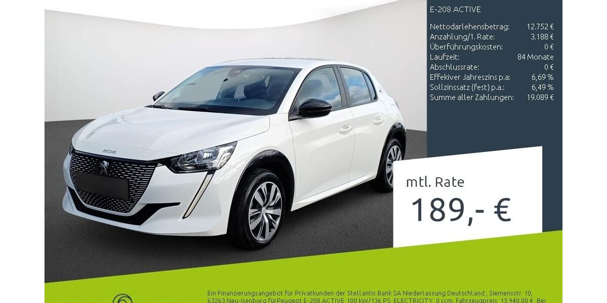 Peugeot 208 22.448 km 15.940 &euro; Borken 46325