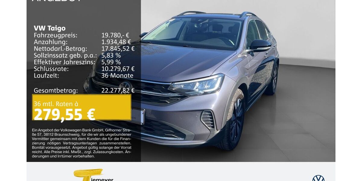 VW Taigo 43.533 km 17.780 &euro; Recklinghausen 45663