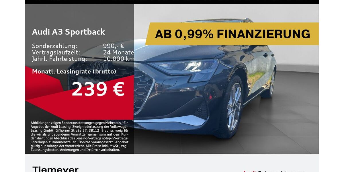 Audi A3 9.178 km 29.490 &euro; Oberhausen 46047