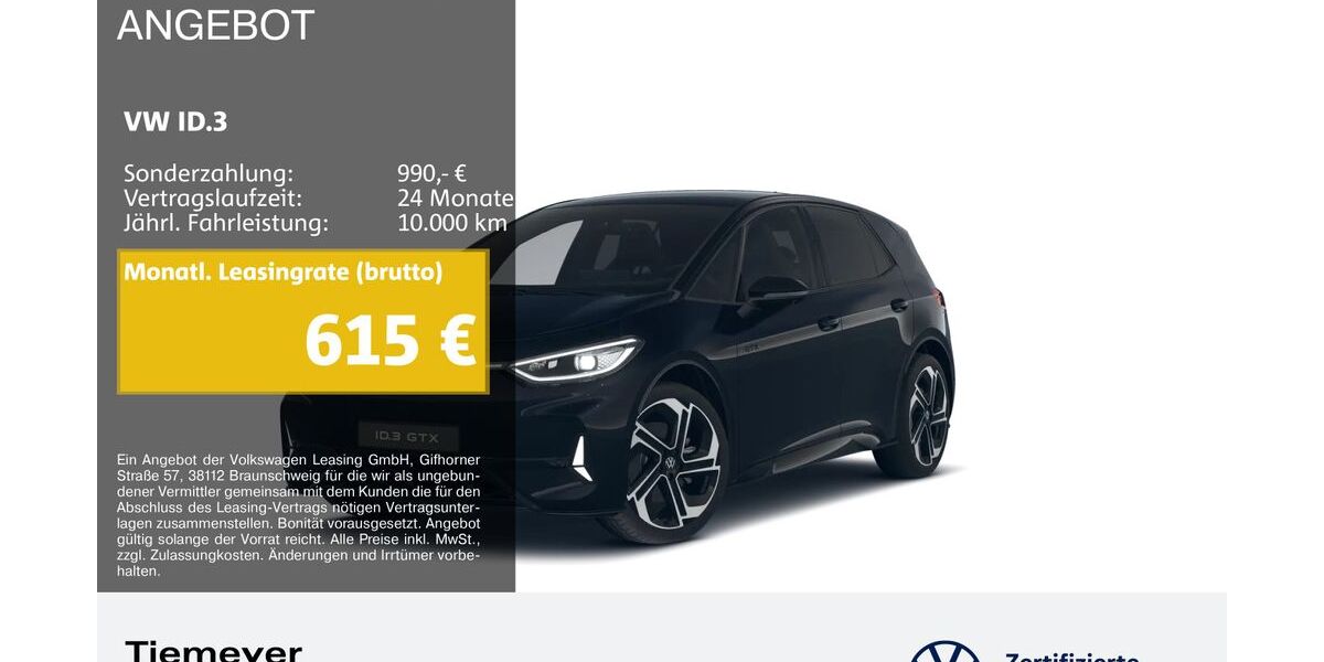 VW ID.3 20.921 km 42.550 &euro; Bochum 44892