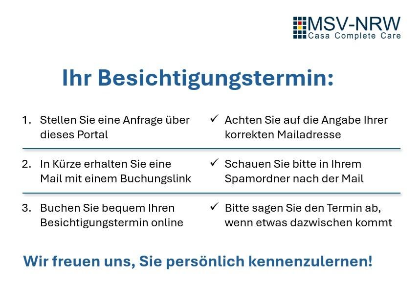 Etagenwohnung Witten Herbede - 2 Zimmer, 62 m&sup2;, 475&euro; | Angebot:25974790