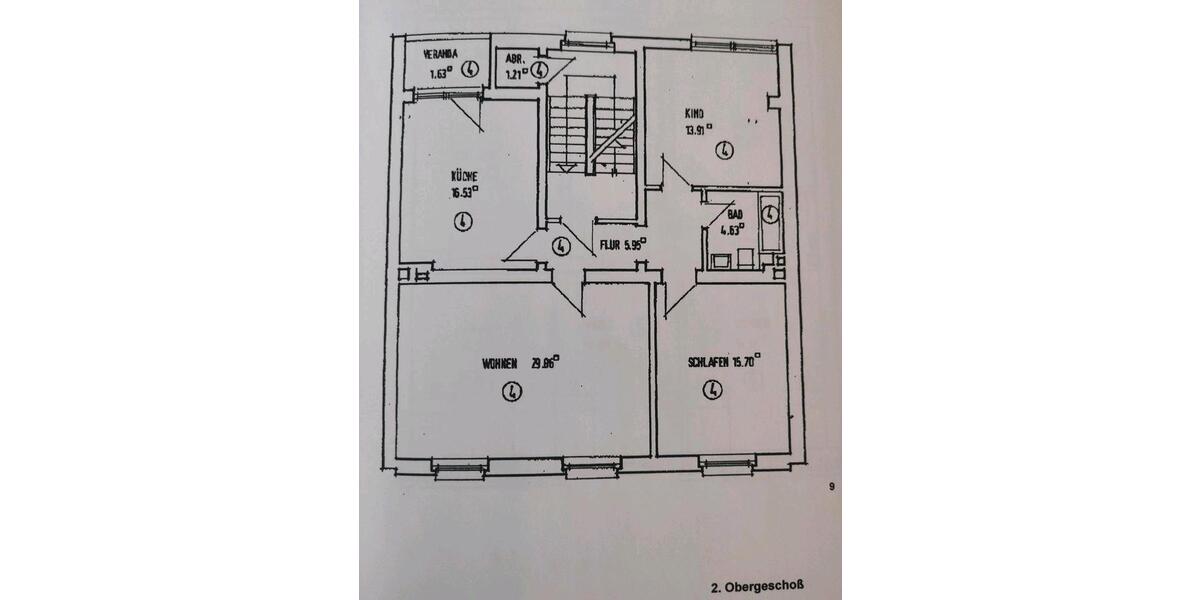 Etagenwohnung Essen Stadtbezirk III - 3.5 Zimmer, 89 m&sup2;, 195.000&euro; | Angebot:26567067
