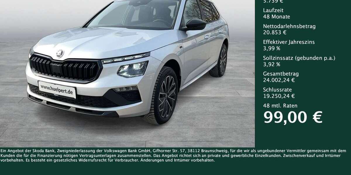 Skoda Kamiq 10.256 km 26.592 &euro; Dortmund 44269