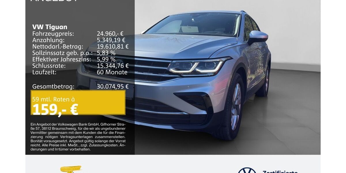 VW Tiguan 79.107 km 22.980 &euro; Castrop-Rauxel 44575