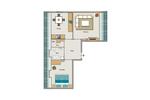 Dachgeschoßwohnung Lünen Brambauer - 2.5 Zimmer, 52 m&sup2;, 410&euro; | Angebot:22016323