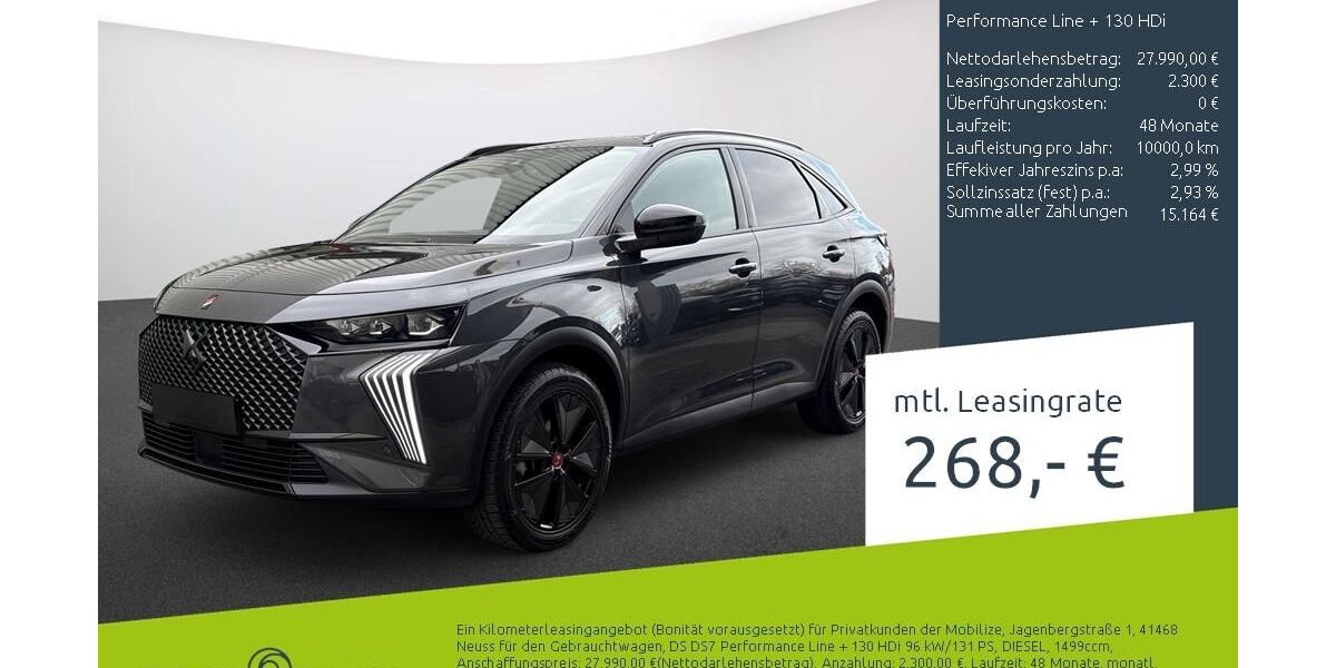 DS Automobiles DS7 (Crossback) 43.896 km 26.679 &euro; Borken 46325