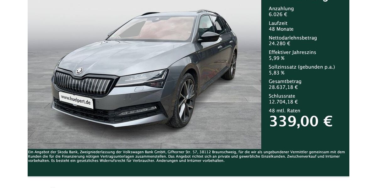 Skoda Superb 42.754 km 28.680 &euro; Dortmund 44269