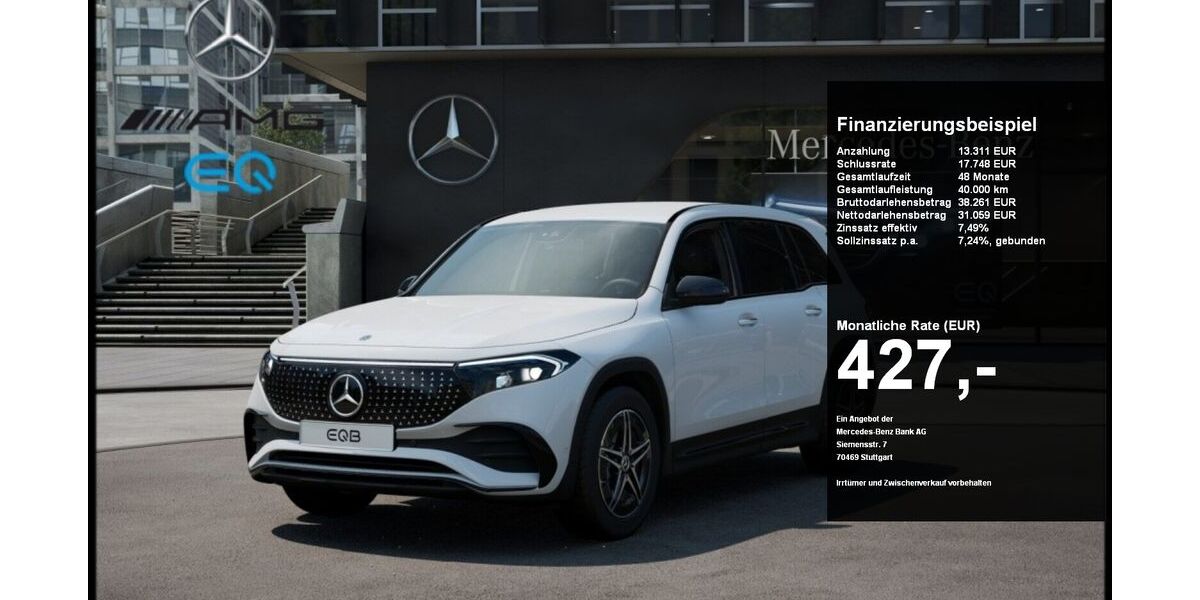 Mercedes-Benz EQB 12.130 km 44.370 &euro; Lünen 44532