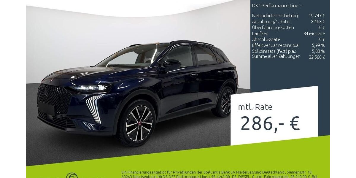 DS Automobiles DS7 (Crossback) 34.131 km 27.260 &euro; Dülmen 48249
