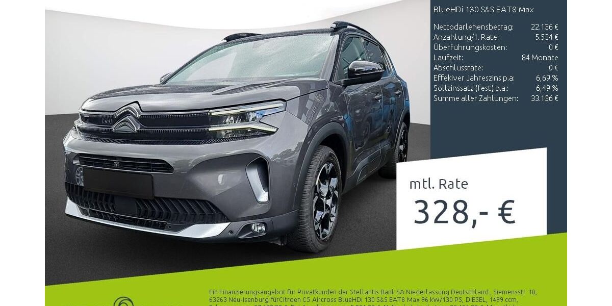 Citroen C5 Aircross 34.372 km 27.670 &euro; Dülmen 48249