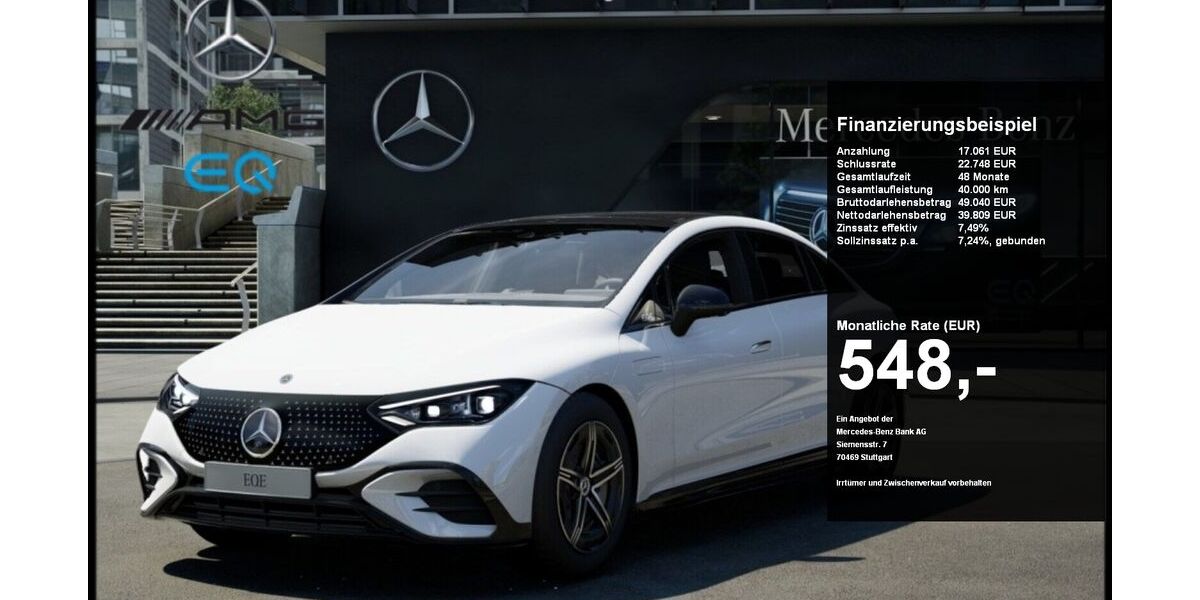Mercedes-Benz EQE 13.123 km 56.870 &euro; Dortmund 44139