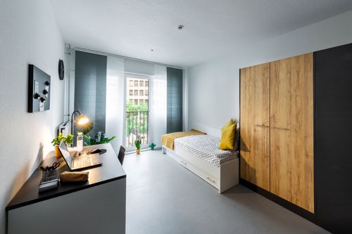 Etagenwohnung Essen Stadtkern - 1 Zimmer, 25 m&sup2;, 650&euro; | Angebot:23466696