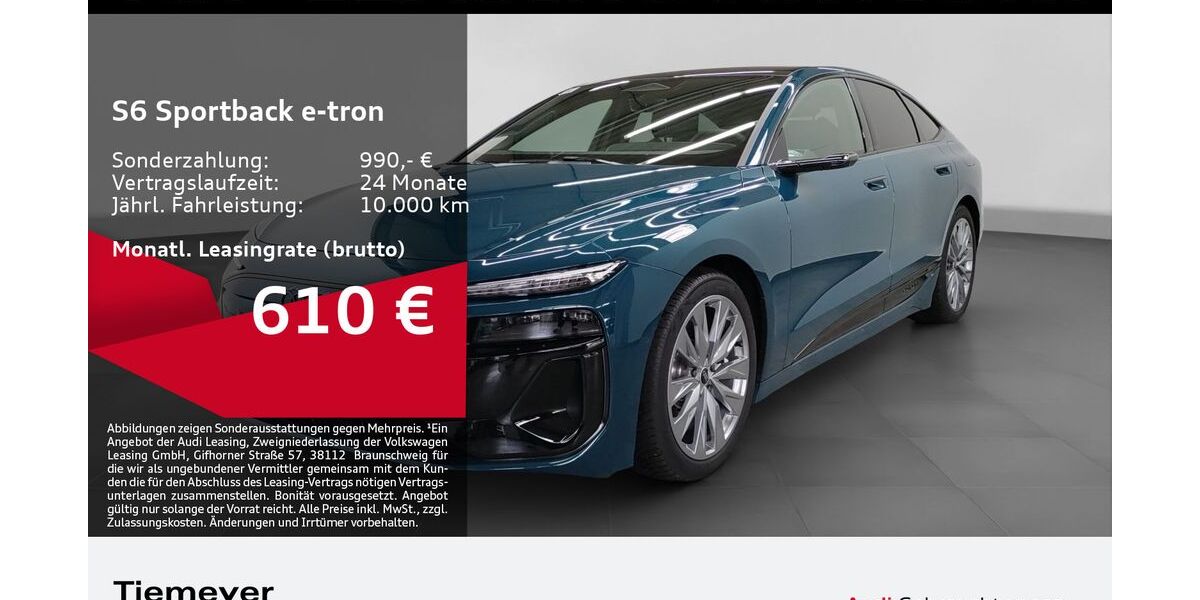 Audi S6 e-tron 10.095 km 77.360 &euro; Bochum 44809