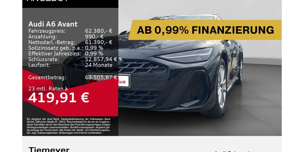 Audi A6 25.947 km 62.380 &euro; Oberhausen 46047