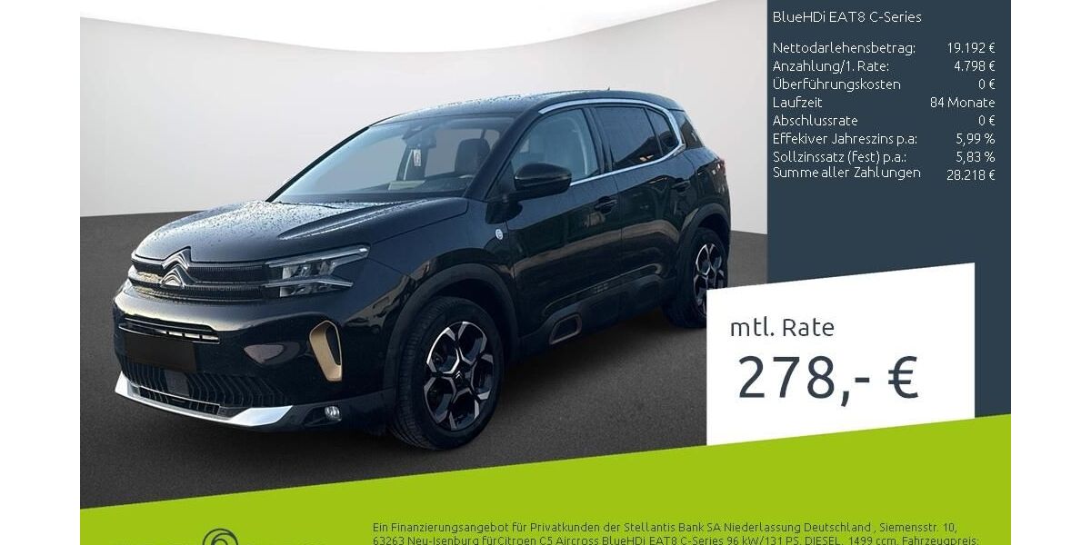 Citroen C5 Aircross 24.571 km 22.840 &euro; Dülmen 48249