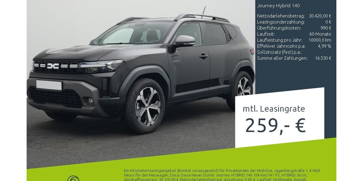 Dacia Duster 1.500 km 25.840 &euro; Borken 46325