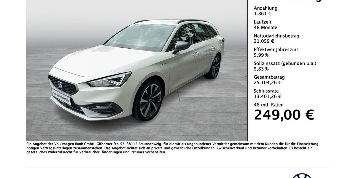 Seat Leon 54.075 km 22.920 &euro; Dortmund 44379