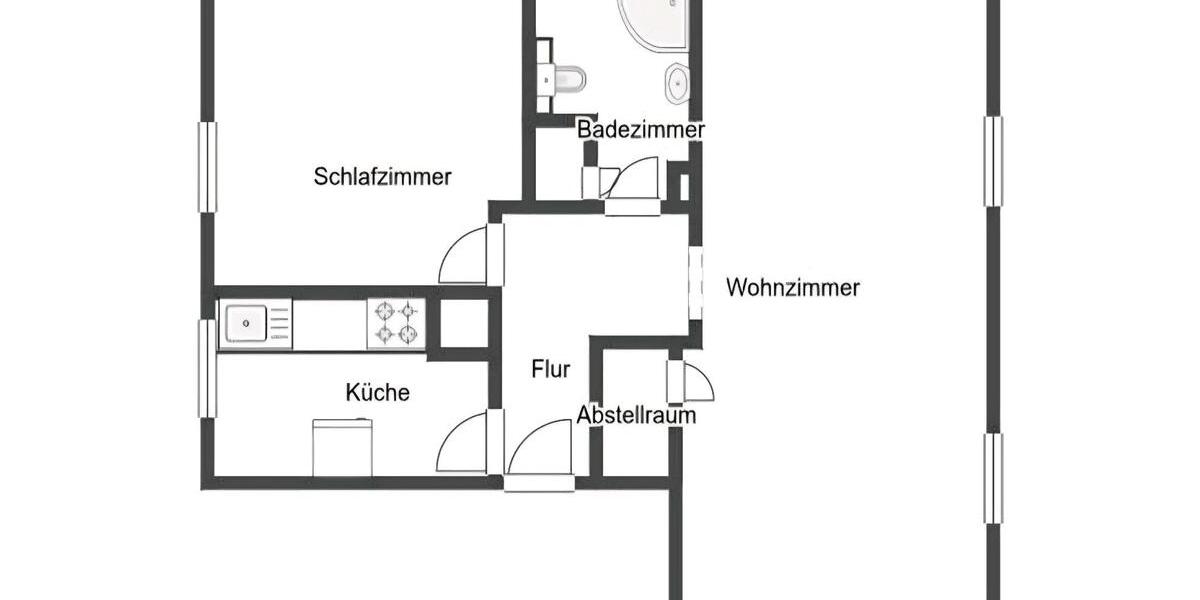 Dachgeschoßwohnung Bochum Bochum-Nord - 2.5 Zimmer, 50 m&sup2;, 575&euro; | Angebot:27578064