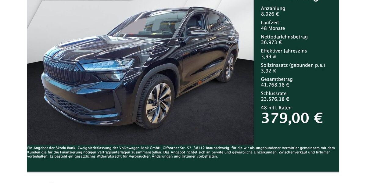 Skoda Kodiaq 13.053 km 45.899 &euro; Dortmund 44269