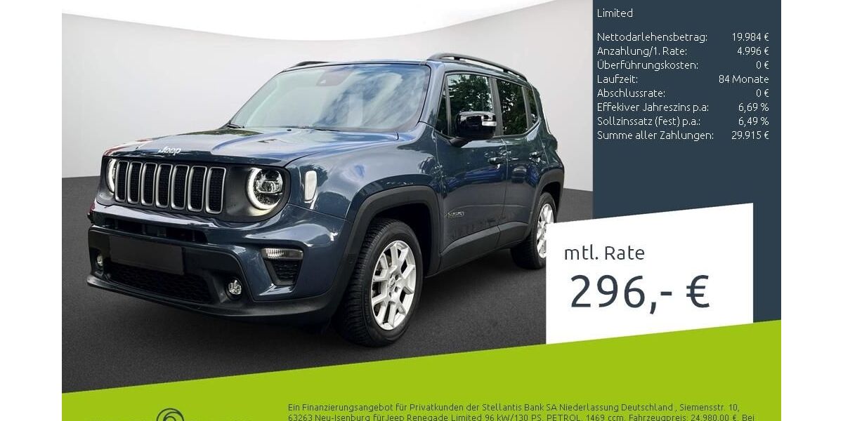 Jeep Renegade 16.258 km 24.370 &euro; Borken 46325