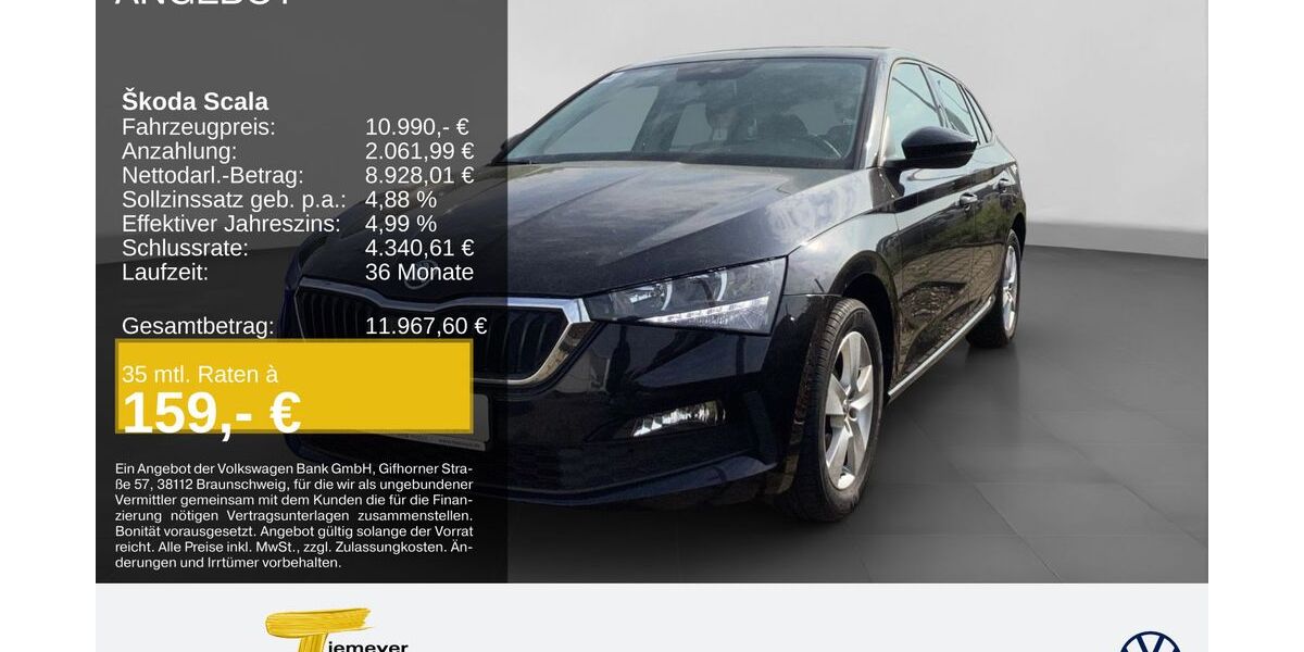 Skoda Scala 131.771 km 10.480 &euro; Oberhausen 46047