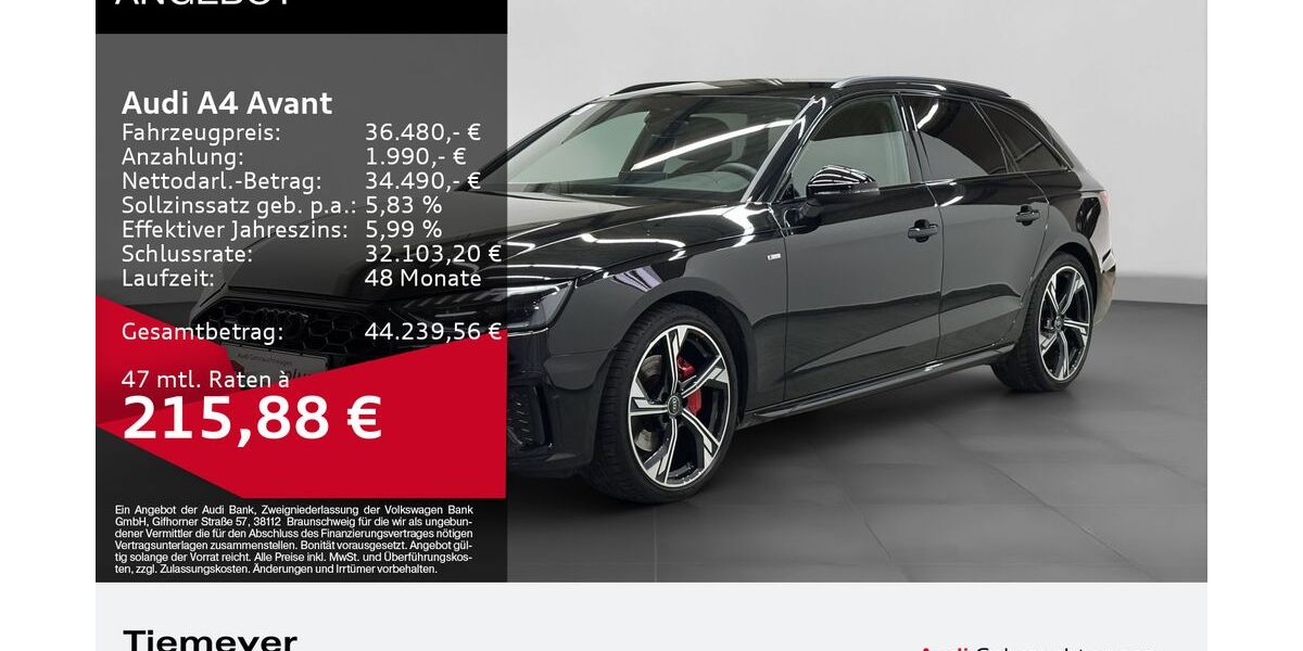 Audi A4 16.550 km 36.480 &euro; Gelsenkirchen 45894