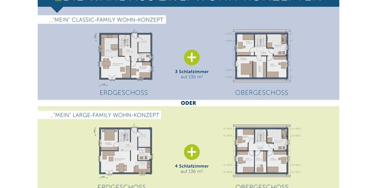 Einfamilienhaus Haltern am See - 5 Zimmer, 140 m&sup2;, 2.599&euro; | Angebot:26406754