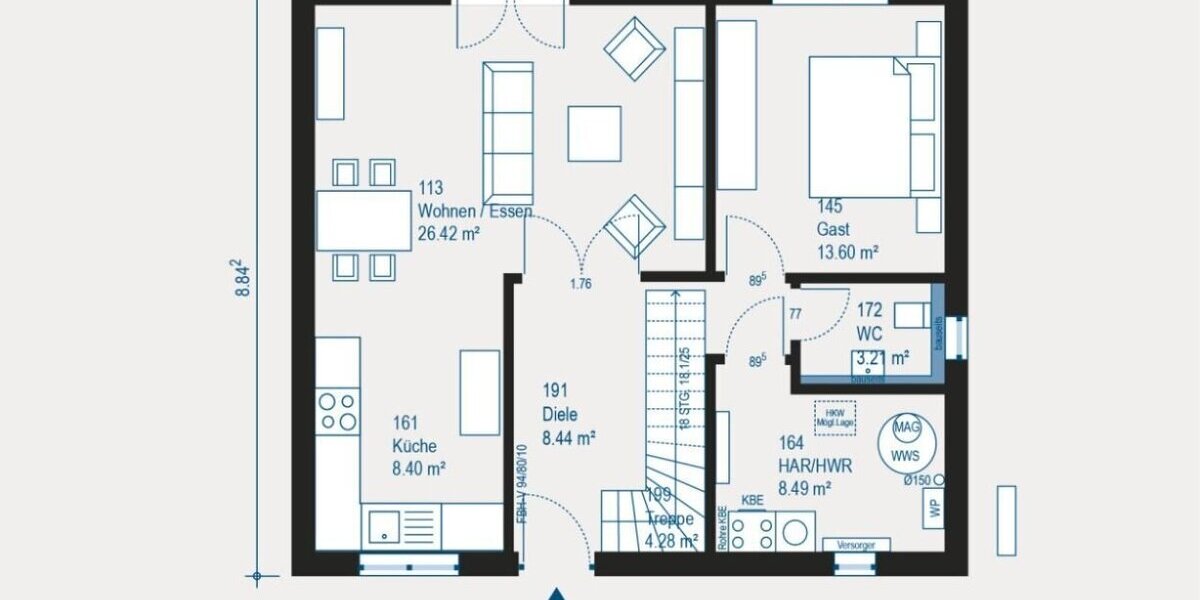 Individuell geplantes Fertighaus in Gelsenkirchen - Moderner Wohnkomfort mit flexiblen Ausbauoptionen - Einfamilienhaus Gelsenkirchen Gelsenkirchen-Nord | Angebot:27698513