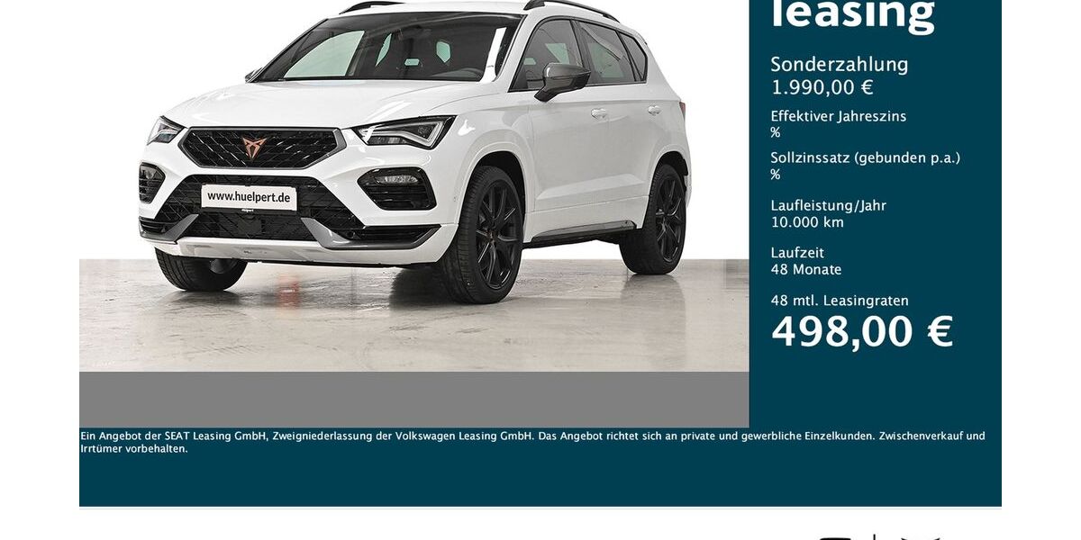 Cupra Ateca 1.990 km 46.780 &euro; Dortmund 44269